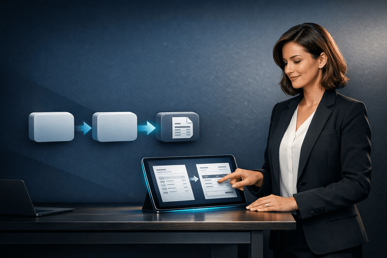 Create an estimate and convert it to an invoice in an accounting system