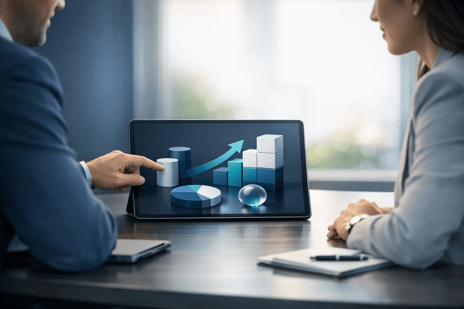 Differences between budgets and forecasts