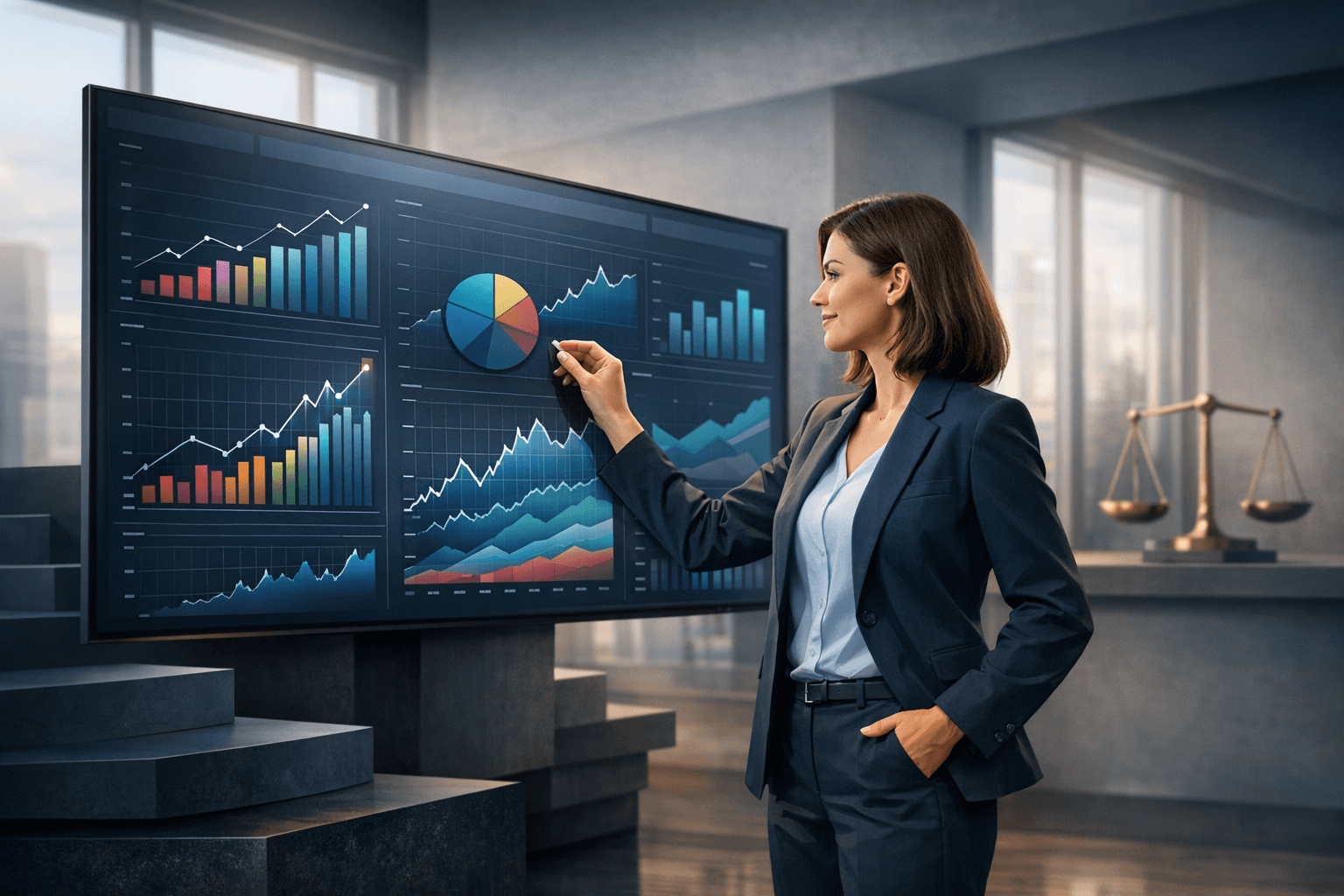 Generating custom financial reports from an accounting system without using spreadsheets